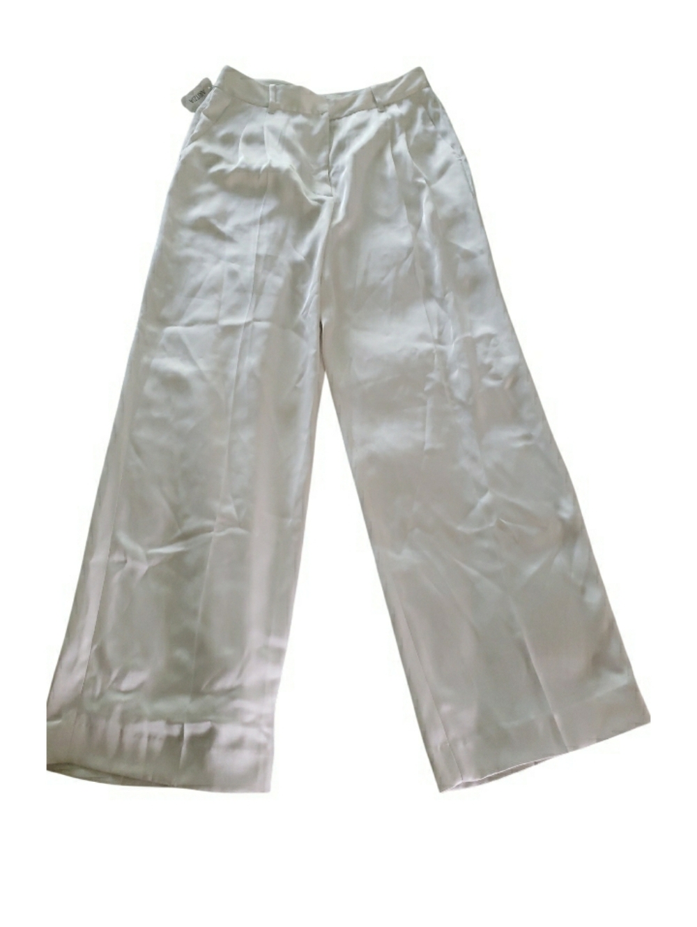 NWT Aritzia The Effortless Pant Satin- 10 - Picture 2 of 9